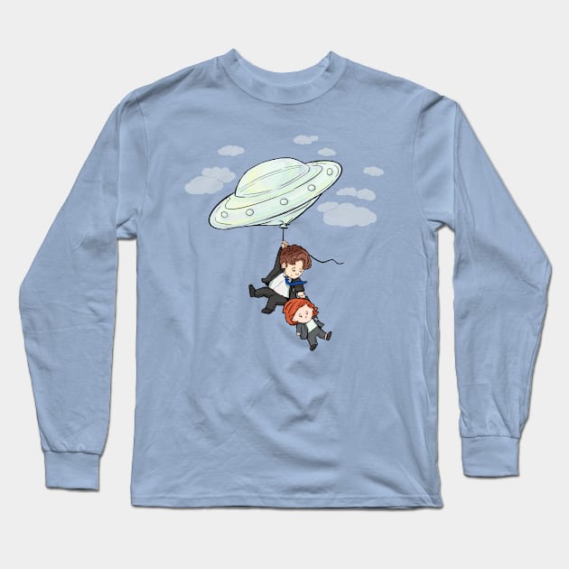 ufo party Long Sleeve T-Shirt by randomship